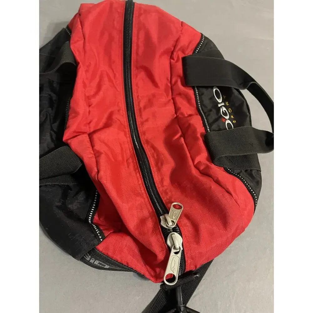 OGIO Sport Duffel Bag Red Black Great Condition Gym Travel